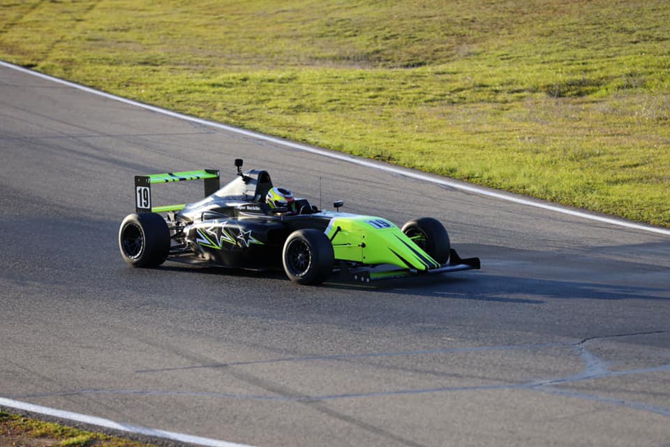 Green F1 Car