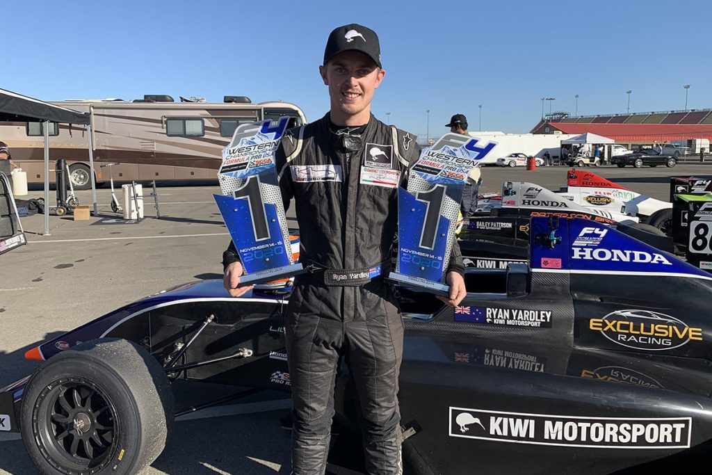RYAN YARDLEY AND KIWI MOTORSPORT SWEEP OPENING ROUND OF THE 2020  FORMULA PRO USA PRESENTED BY EXCLUSIVEAUCTIONS.COM WINTER SERIES