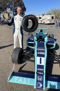 Race Winner with Blue F1 Car