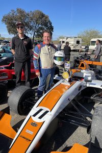 Race Winner with Orange F1 Car