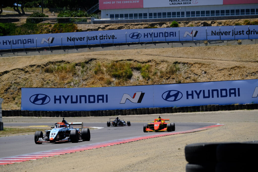 Formula Pro USA Western Championship Sees Three Winners This Past Weekend at Laguna Seca